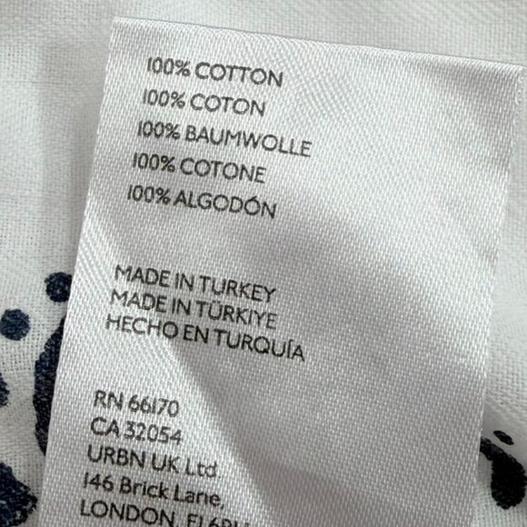 Free People We The Free Come As You Are Denim Maxi Skirt Sz 6 White - Picture 13 of 13